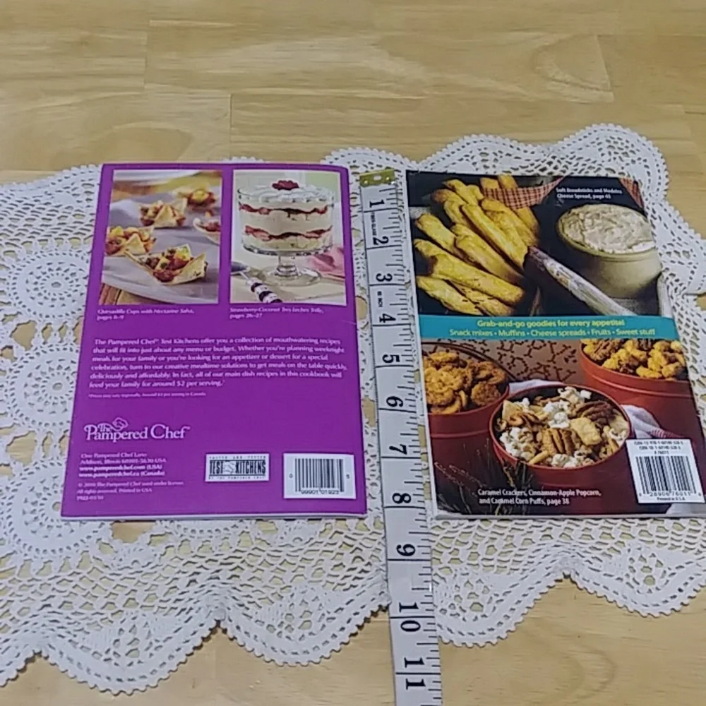 Cookbook Bundle - Pampered Chef, Family Living